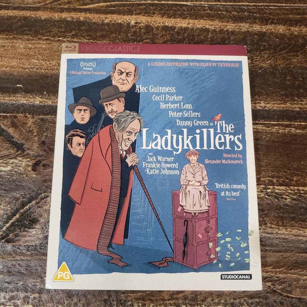 The Ladykillers Blu-ray 2020 Region B StudioCanal Alec Guinness Peter Sellers